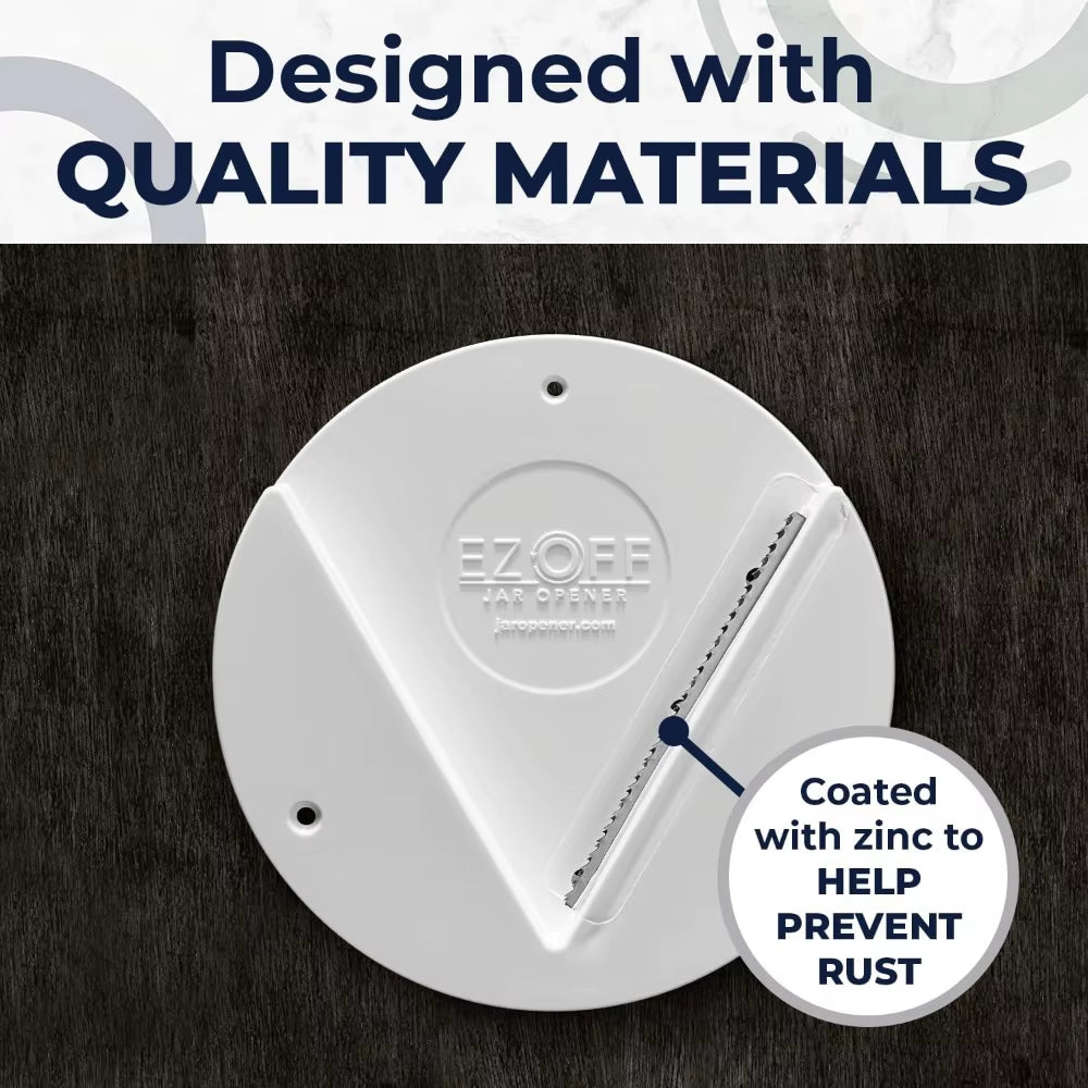 1Pc under Cabinet Jar Openers for Weak Hand Easy Grip, Arthritis Jar Opener, One Handed Gadgets & Bottle Opener Kitchen Tools