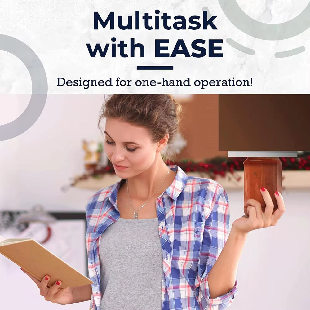 1Pc under Cabinet Jar Openers for Weak Hand Easy Grip, Arthritis Jar Opener, One Handed Gadgets & Bottle Opener Kitchen Tools